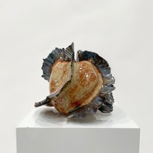 Orange Cup Coral Vase